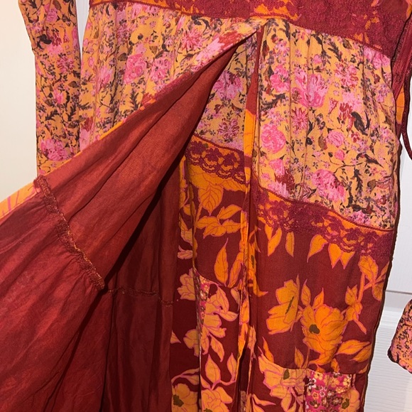 Free People Tilda wrap dress small NWT - Picture 4 of 8